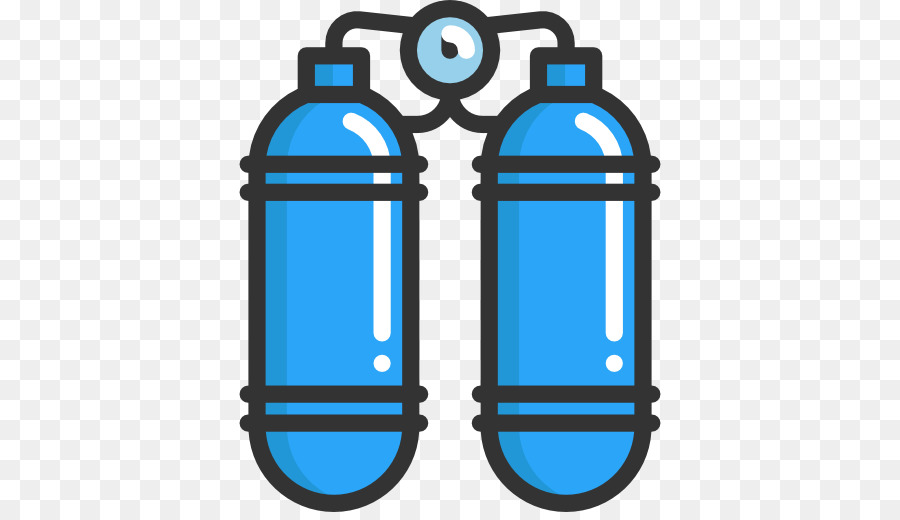 Oxygen Tank Cylinder png download.