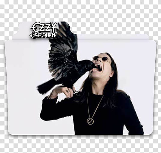 Ozzy Osbourne Folders, Ozzy Osbourne folder icon transparent.