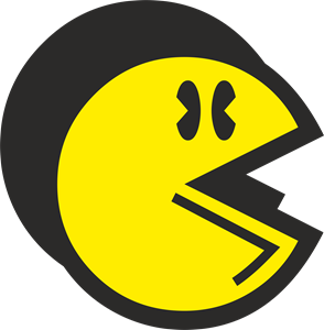 blue pac man logo