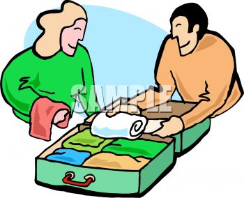 Clip Art For A Trip Packing Clipart#1939032.