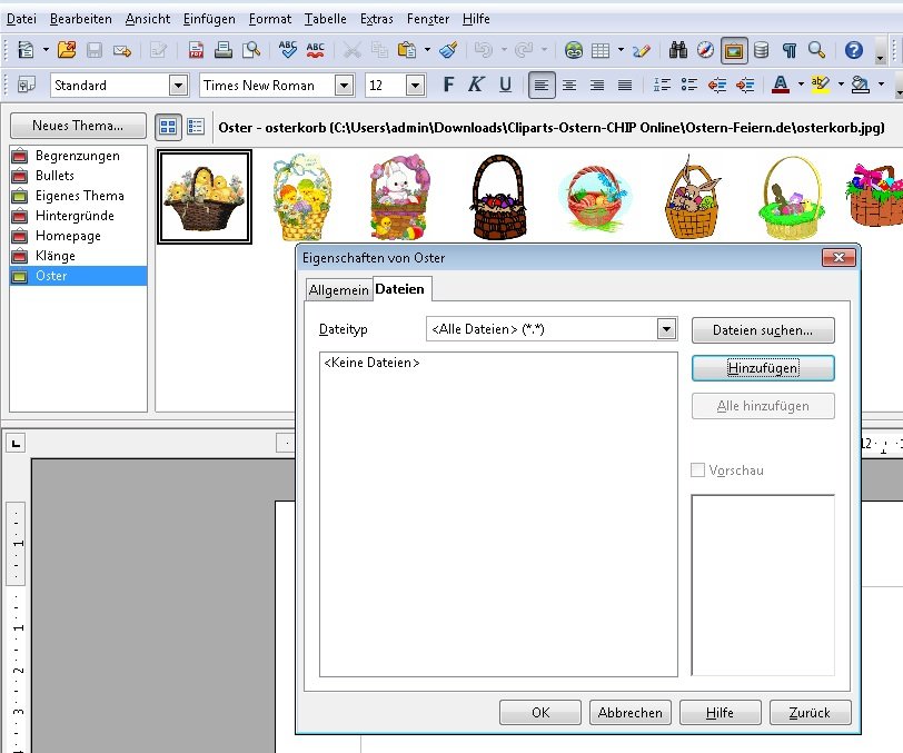 Openoffice Impress Clipart Einfugen.