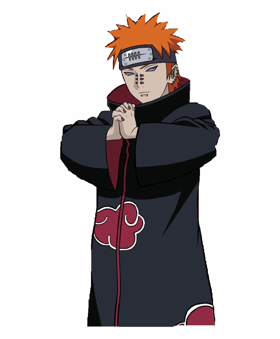 Pain Naruto Png Jpg Black And White Library.