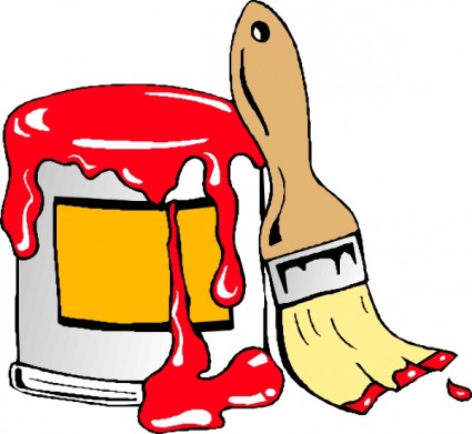 Paint Clip Art Free.