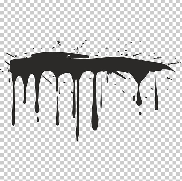 Drip Painting PNG, Clipart, Aerosol Paint, Angle, Black.