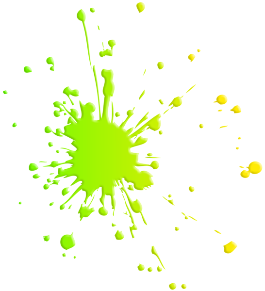 Paint Splash Stain Transparent Clip Art Image in 2019.