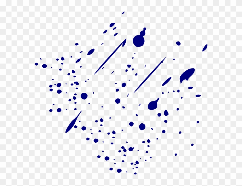 Blue Paint Splatter Png, Transparent Png (#965304).