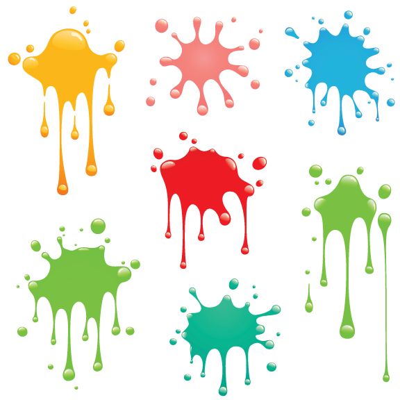 Free Vector of the Week: Paint Splatter.