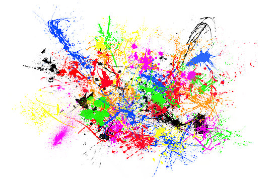 Download Free png Colorful Paint Splatter Png i.