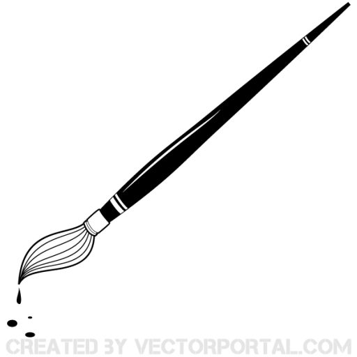 paintbrush vector art