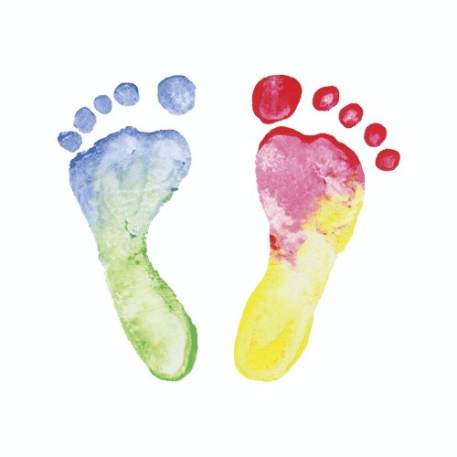 Baby Foot Prints.