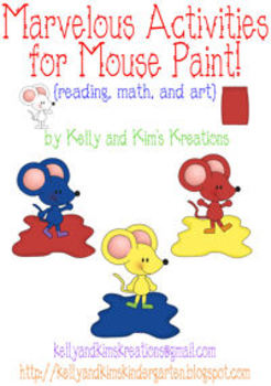 Marvelous Activities for Mouse Paint {reading, by Kelly and.