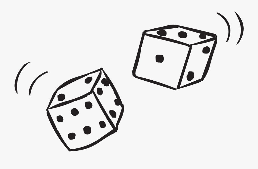 Pair Of Dice Being Rolled In Double Dice Game , Free.