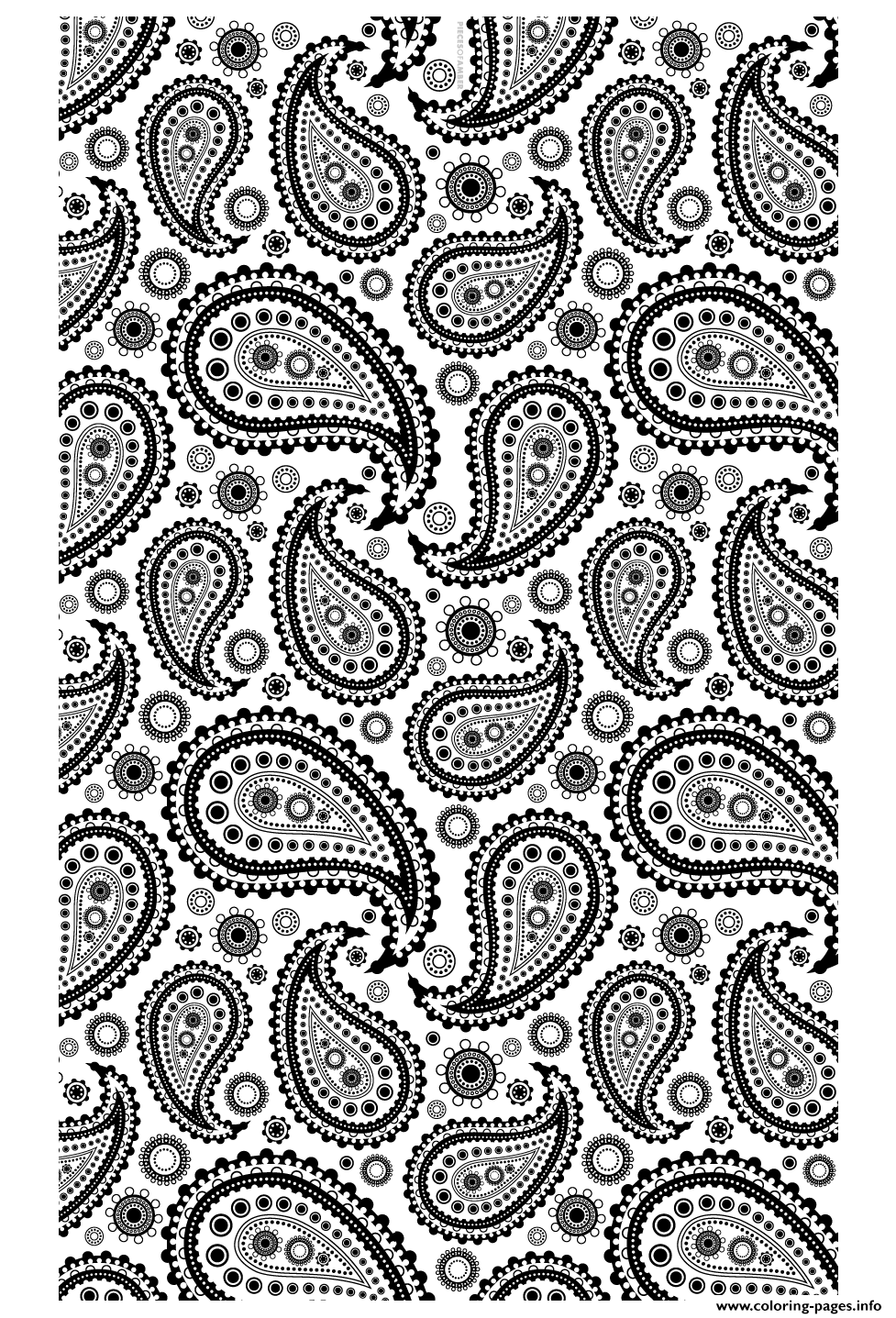 Free Paisley Print Coloring Pages, Download Free Clip Art.