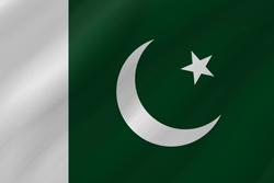 Pakistan flag clipart.