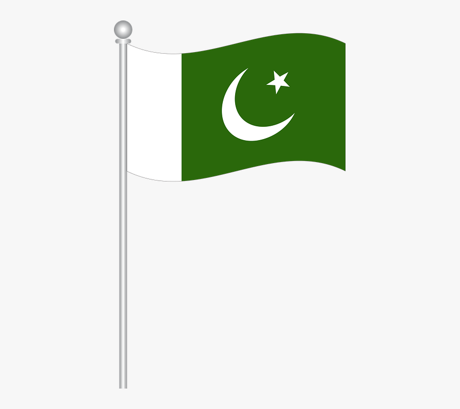 Flag Of Pakistan Png , Free Transparent Clipart.