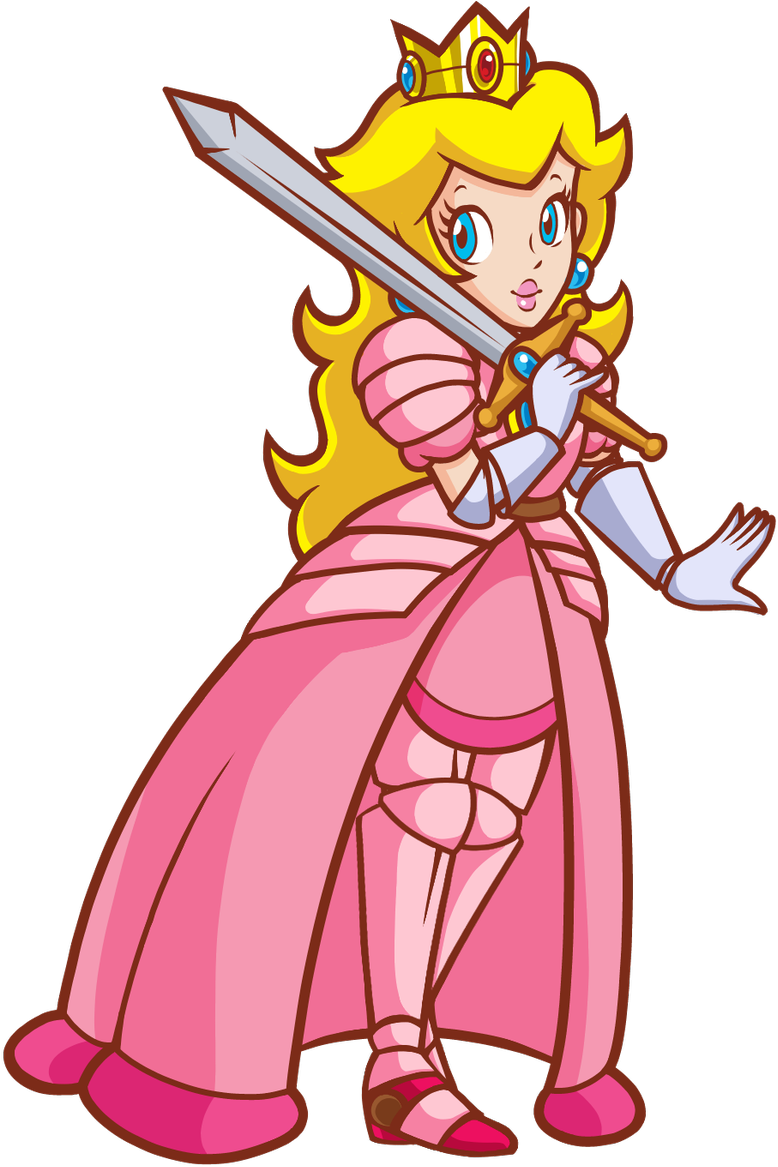 More Paladin Peach, Though This One Is An Edit I Guess.
