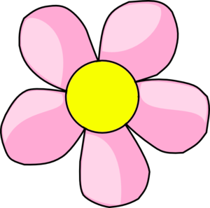 Flower clipart pink.