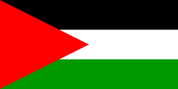 Flag Of Palestine clip art Free Vector / 4Vector.