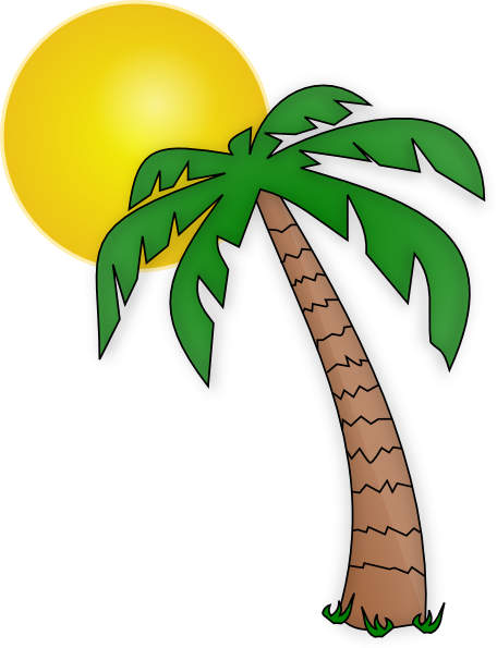 Palm tree art tropical palm trees clip art clip art palm.