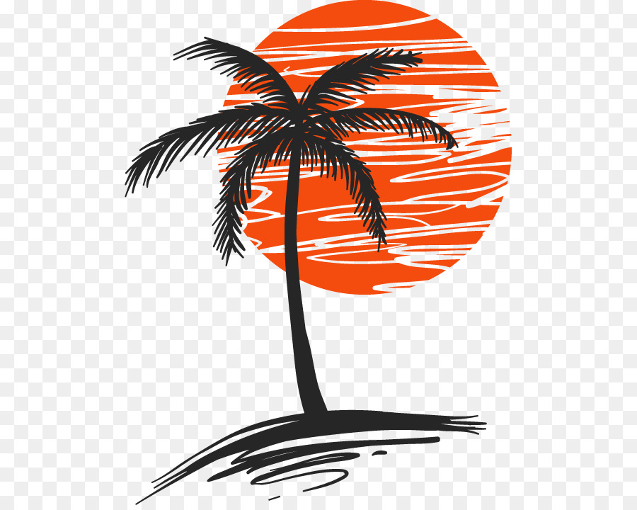 Palm Tree Background clipart.