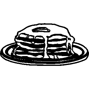 pancakes clipart black and white 20 free Cliparts | Download images on