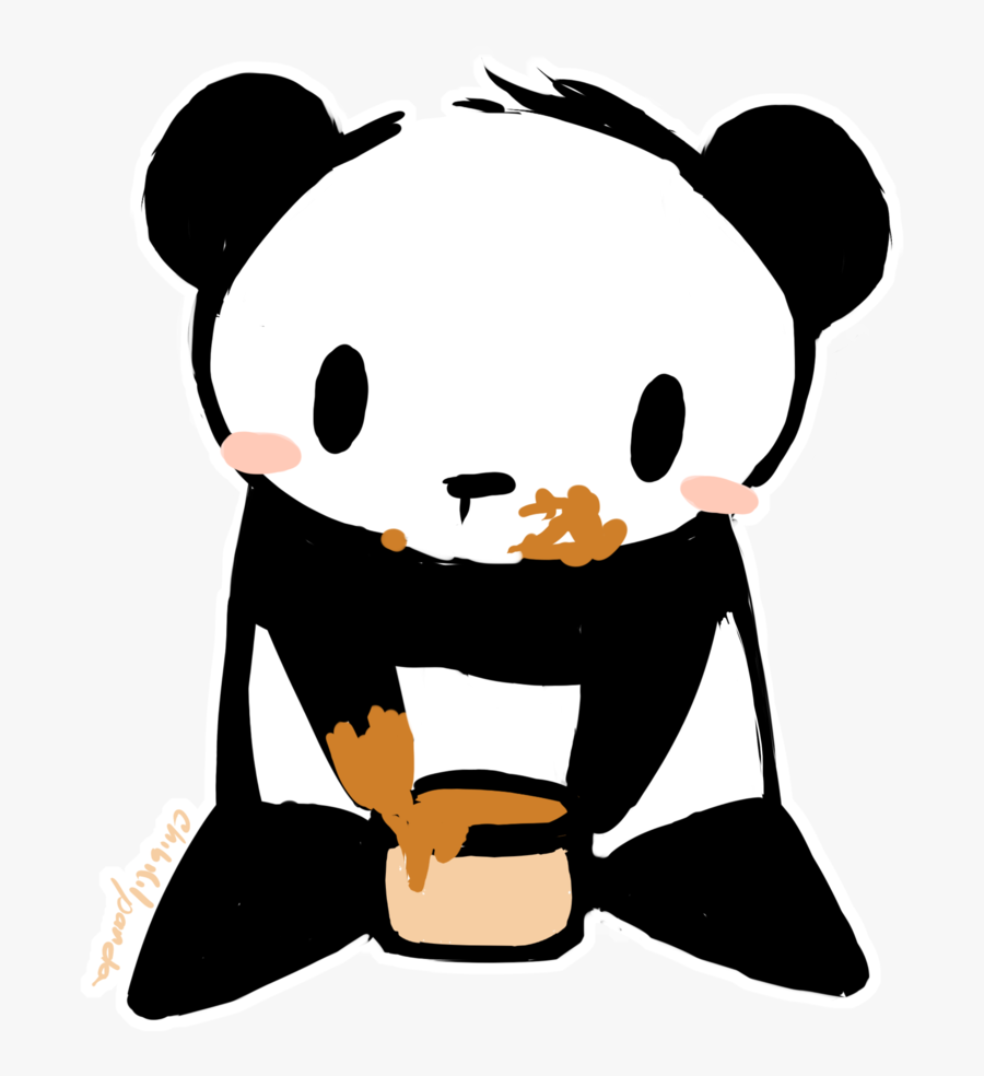Cute Panda Anime Gif.