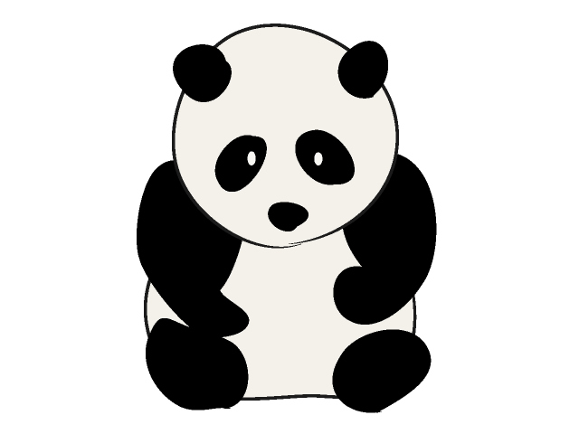 Free Simple Panda Cliparts, Download Free Clip Art, Free.