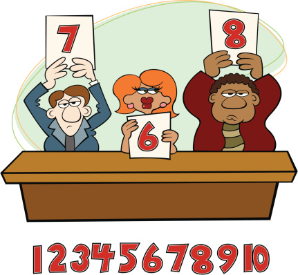 Panel Of Judges Clipart.