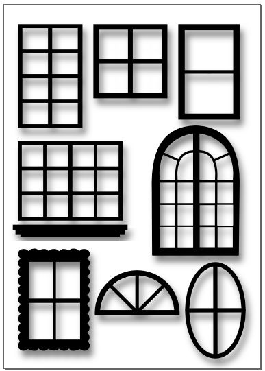 Window Pane Clip Art.