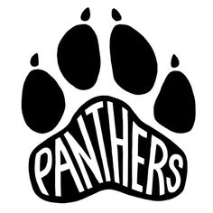 Panther Paw Print Clipart.