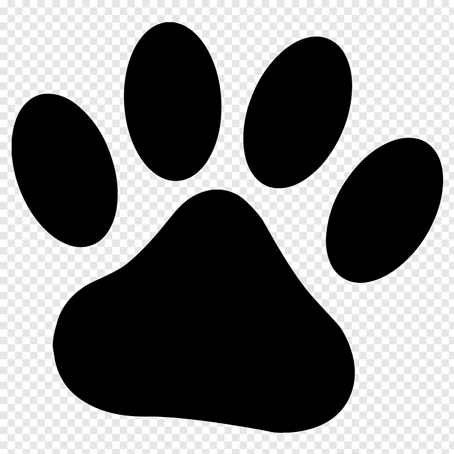 Dog Paw Cougar Drawing, paw prints free png.