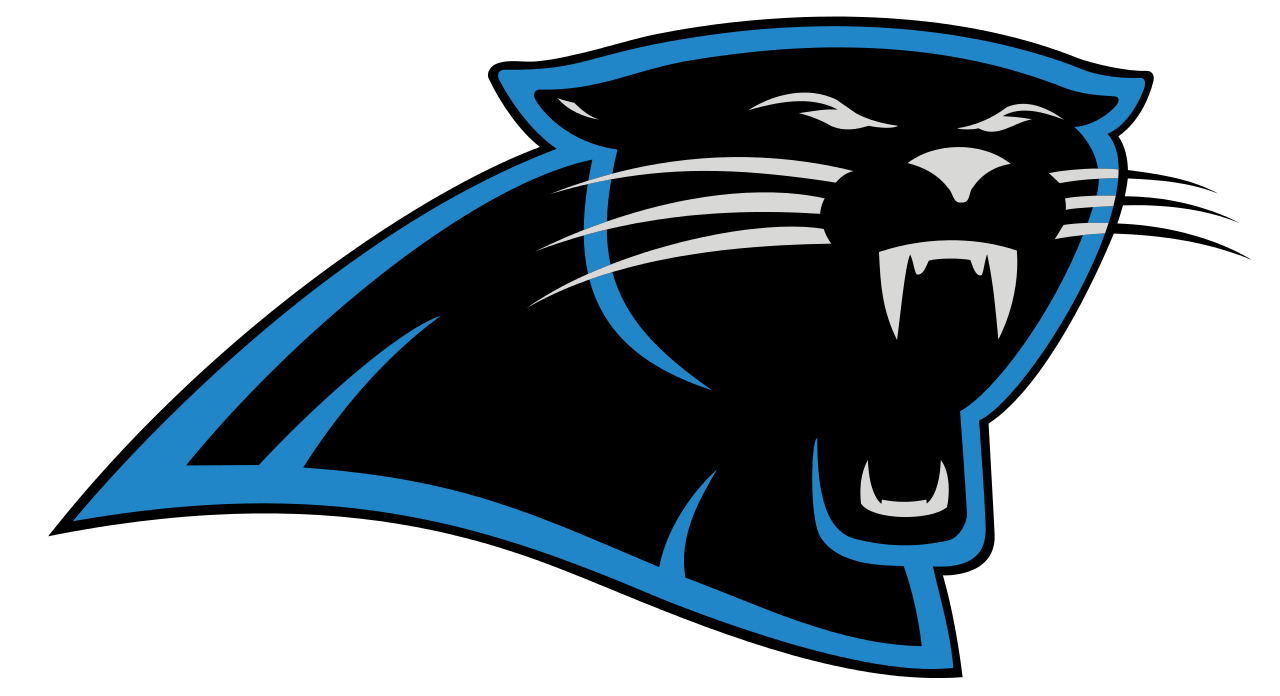 Carolina Panthers Logo transparent PNG.