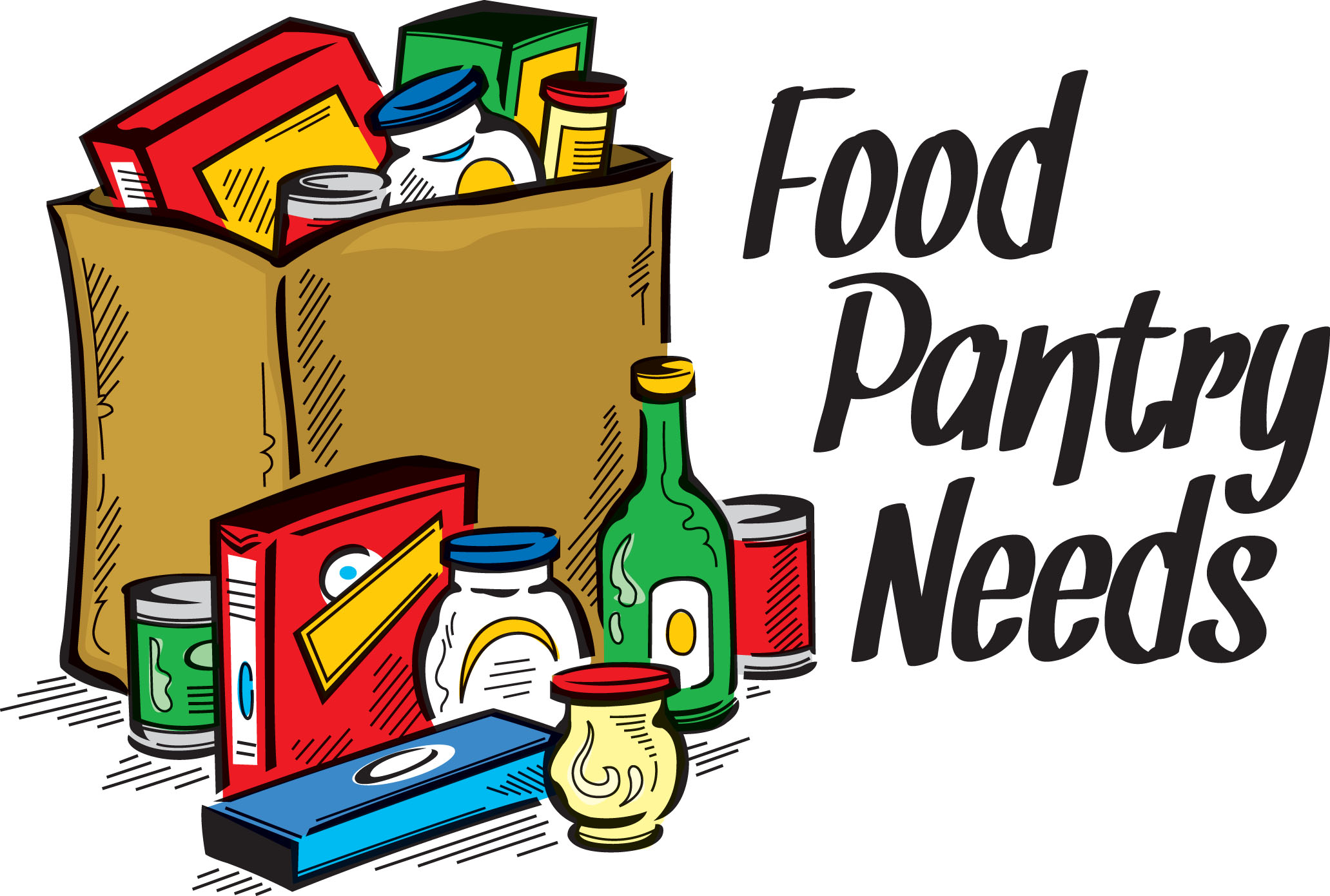 Clipart Food Pantry.