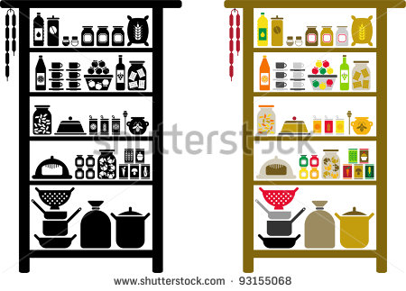 Food Pantry Clipart.