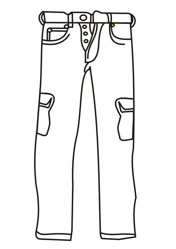 Free Pants Clipart Black And White, Download Free Clip Art.