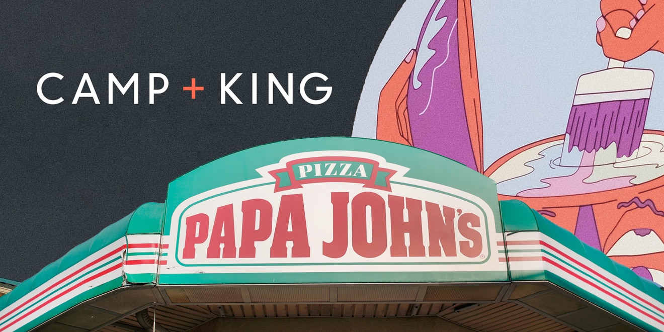Papa John\'s Names Camp + King Its Creative Agency of Record.