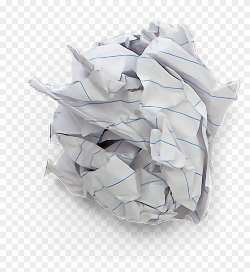 Crumpled Paper Ball.