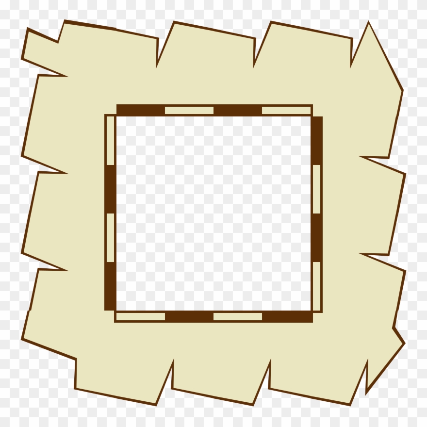 Game Map Border Paper Clip Art Free Vector.