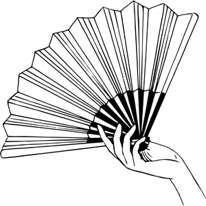 Paper fan clipart, cliparts of Paper fan free download (wmf.
