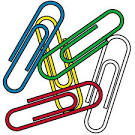 Paper Clip Clip Art.