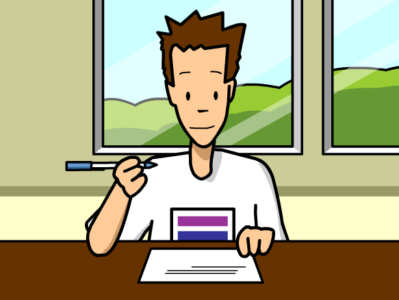 Writing Paragraphs Clipart.