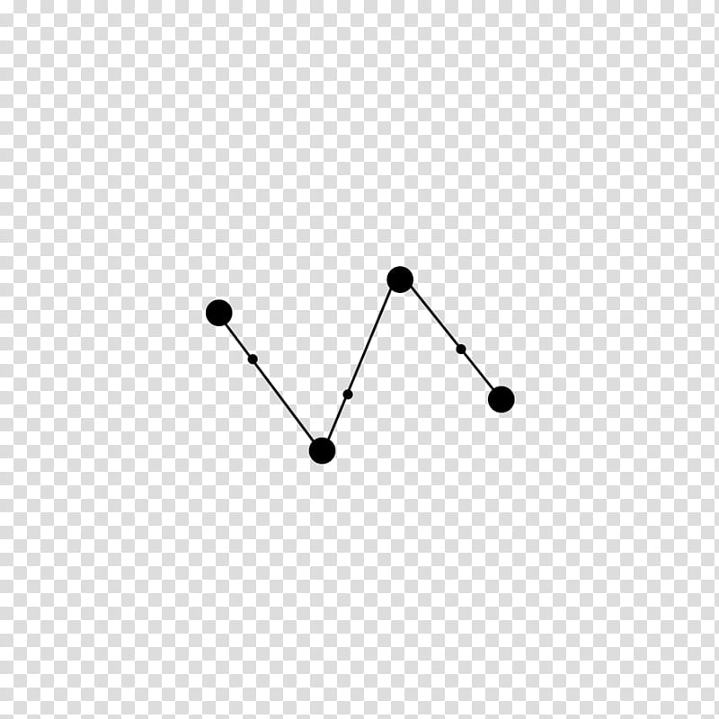 CONSTELLATION , black parallel lines with dots transparent.