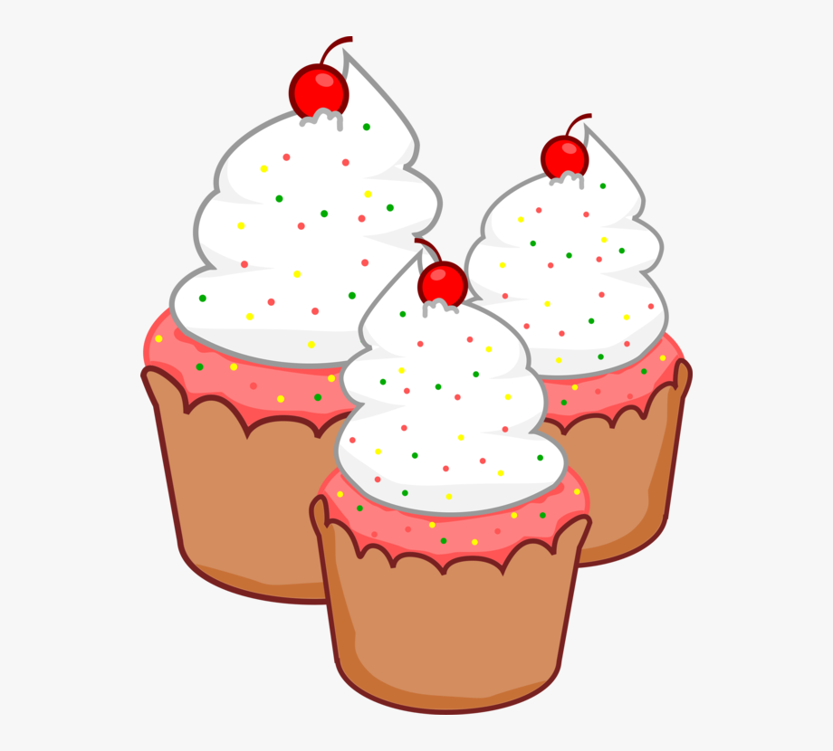 Cupcake Muffin Frosting & Icing Birthday Cake.