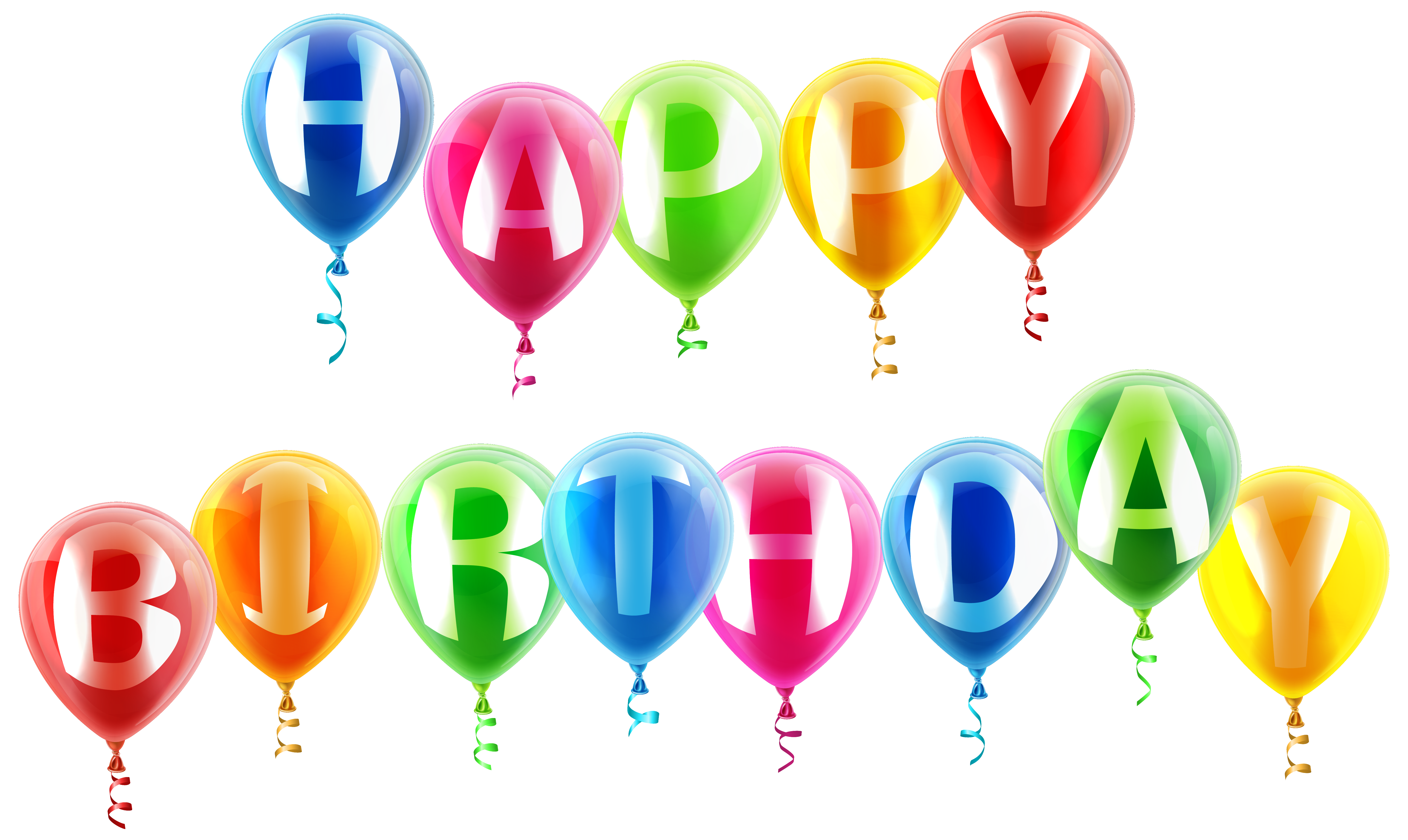 Happy Birthday PNG images free download.