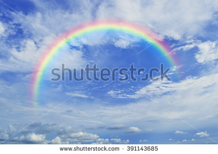 Rainbow Stock Images, Royalty.