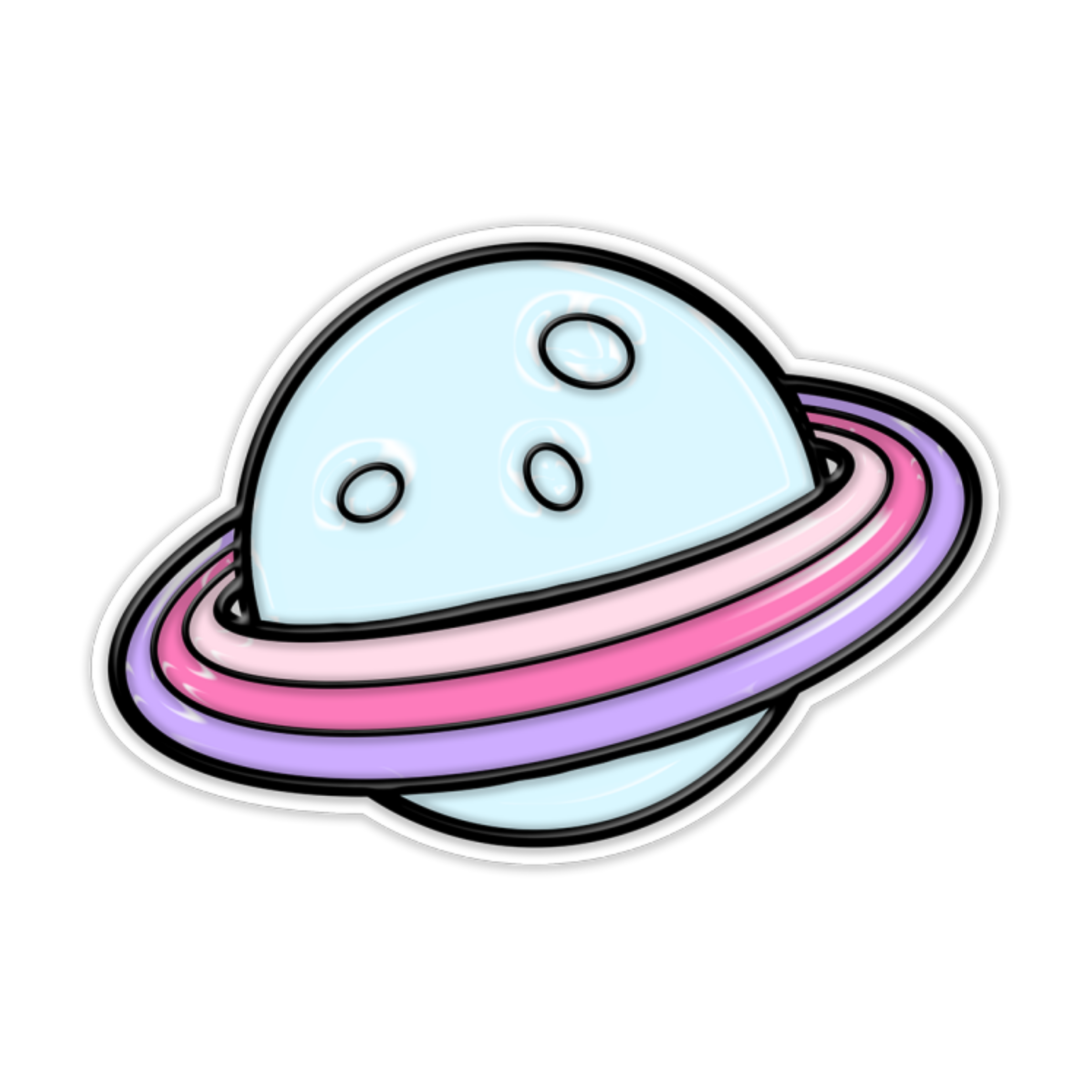 moon patch cute pastel tumblr aesthetic.