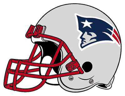 New England Patriots Helmet Sticker transparent PNG.