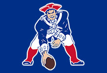 New England Patriots THROWBACK NFL Hats.