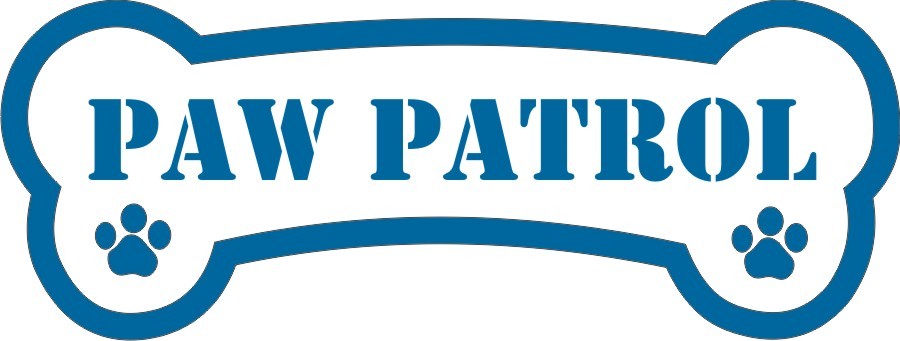 Paw Patrol Bone Clipart.