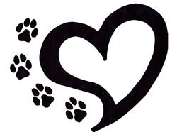 8639 Paw free clipart.